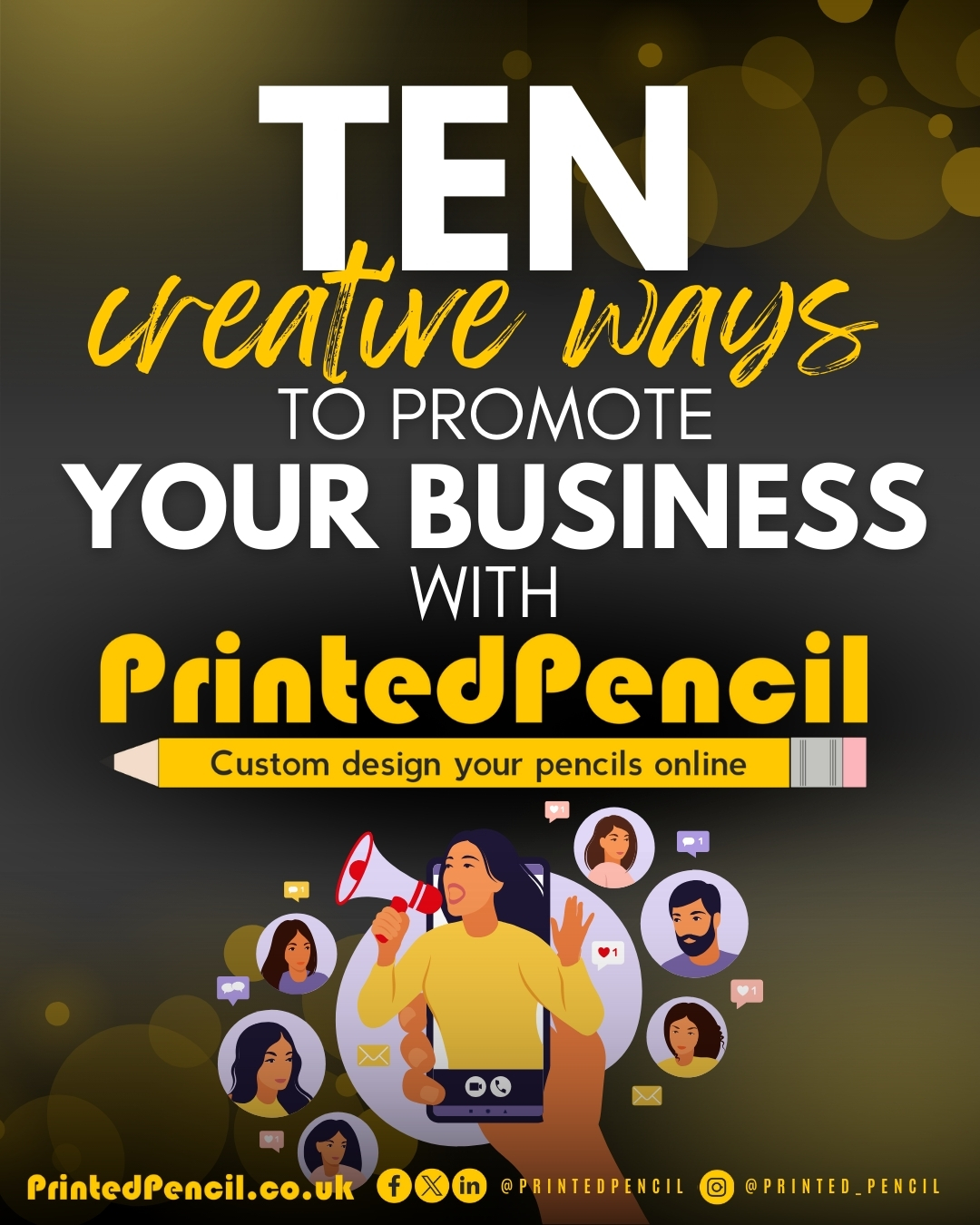 10 Creative Ways to Use Printed Pencils for Promotions