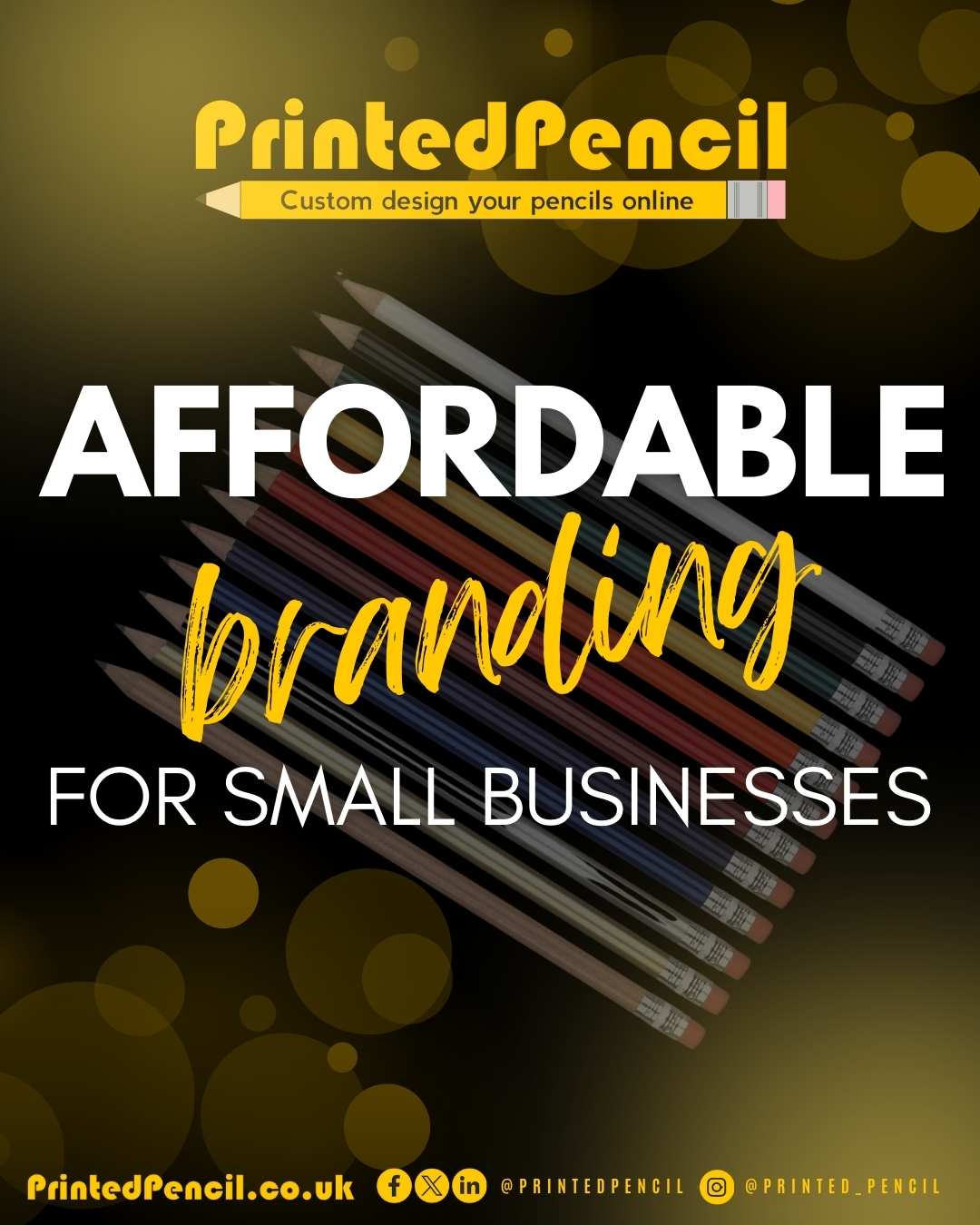 Affordable Branding: Why Printed Pencils Are Perfect for Small Businesses